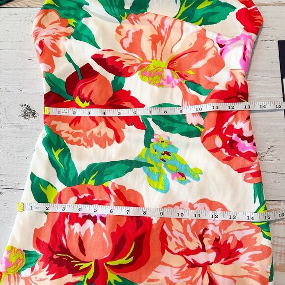 RACHEL Rachel Roy Harland Floral Print Midi Dress Size Small - Picture 12 of 14